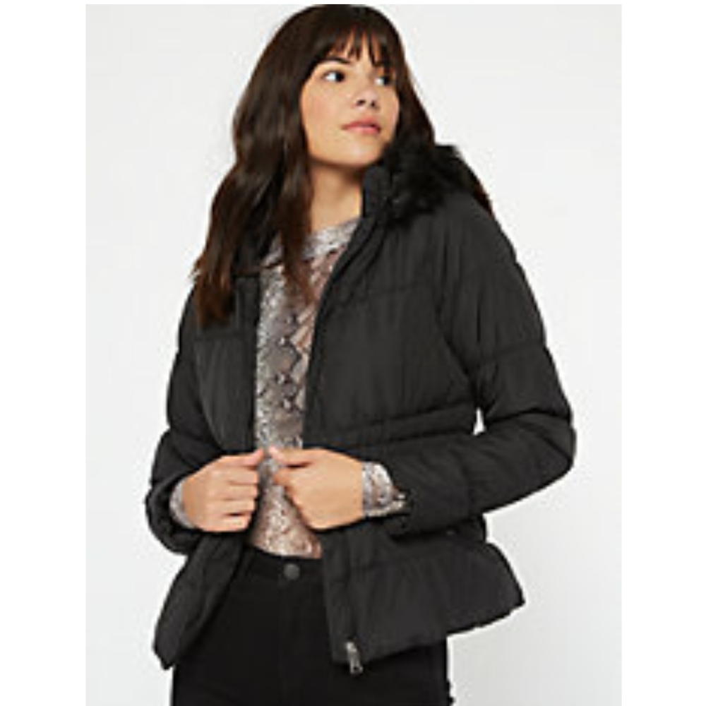 Black Puff Jacket